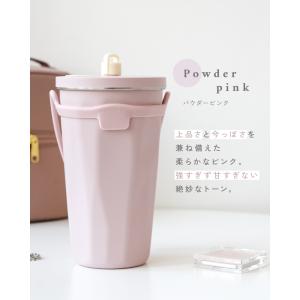 蓋アイボリー タンブラー ストロー付き 蓋付き...の詳細画像2