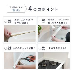 【爆買クーポン】洗面 すき間 パッキン 洗面台...の詳細画像3