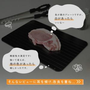 解凍プレート 急速解凍 まな板 プレート 解凍...の詳細画像3