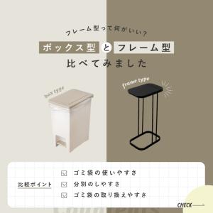 ゴミ箱 45リットル スリム 蓋付き 45l ...の詳細画像5