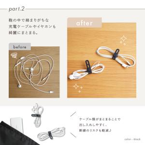 シリコンケーブルバンド ケーブルバンド ケーブ...の詳細画像3