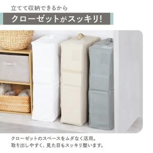 【クーポンで更にお得】3色 立てる 布団収納袋...の詳細画像5