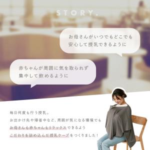 【在庫一掃最安値】授乳ケープ ポンチョ型 36...の詳細画像2