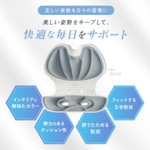 回転式登場!折りたたみ姿勢サポートチェア サポ...の詳細画像3