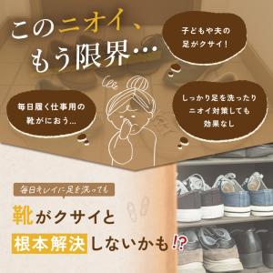 【クーポンでさらにお得!】新商品 靴用 消臭パ...の詳細画像4