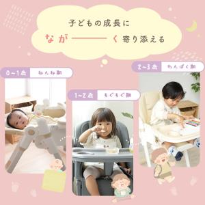 新商品 ハイローチェア ベビーチェア 折りたた...の詳細画像4