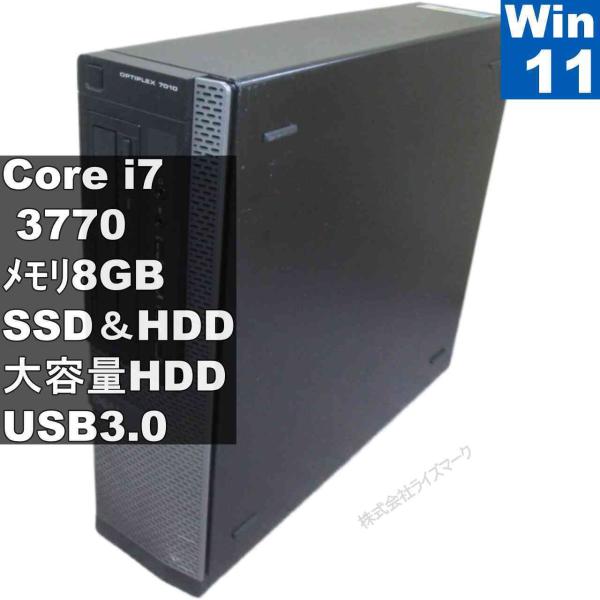 DELL OptiPlex 7010【SSD＆HDD搭載】　Core i7 3770　【Window...