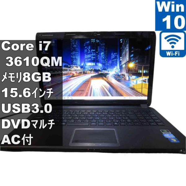 マウスコンピューター 型番不明【Core i7 3610QM】　【Windows10 Home】 ／...