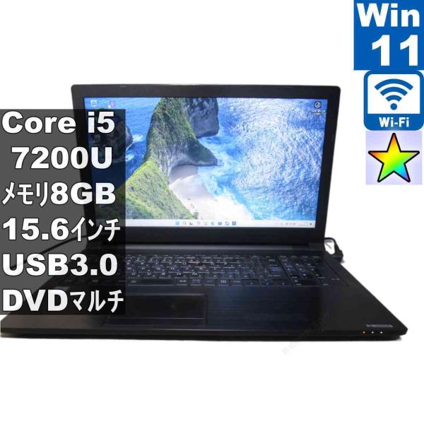 東芝 Satellite B35/R【Core i5 7200U】　【Windows11 Pro】M...
