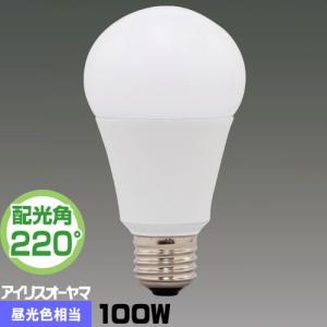 アイリスオーヤマ LDA14D-G-10T5 LED電球 一般電球形 100W相当 昼光色相当 広配光 LDA14DG10T5｜riserun