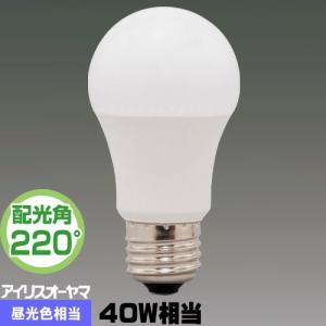 アイリスオーヤマ LDA4D-G-4T5 LED電球 一般電球形 40W相当 昼光色相当 広配光 LDA4DG4T5｜riserun