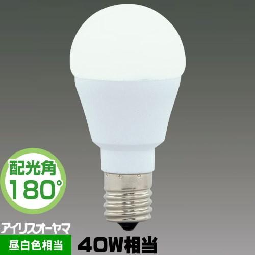 アイリスオーヤマ LDA4N-G-E17-4T5 LED電球 小形電球形 40W相当 昼白色相当 広...