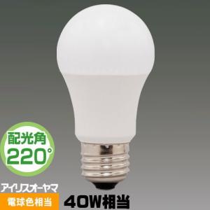 アイリスオーヤマ LDA5L-G-4T5 LED電球 一般電球形 40W相当 電球色相当 広配光 LDA5LG4T5｜riserun