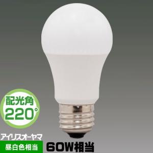 アイリスオーヤマ LDA7N-G-6T5 LED電球 一般電球形 60W相当 昼白色相当 広配光 LDA7NG6T5｜riserun