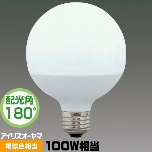 アイリスオーヤマ LDG14L-G-10V4 LED電球 ボール球形 100W相当 電球色相当 LD...