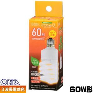 ECO de Q 12W E17型電球 10個セット ECO de Q 12W E17型電球 1箱セット