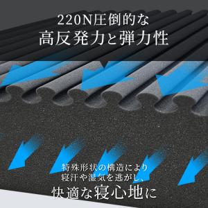 マットレス セミダブル 三つ折り 7.0 高反...の詳細画像2