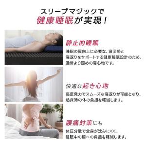 【本日ポイント+40%~】【セット】高反発マッ...の詳細画像5
