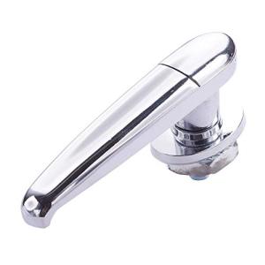 MroMax ドアハンドルロック レバーハンドル キー付きロックセット セキュリティロック 亜鉛合金 バスルーム 寝