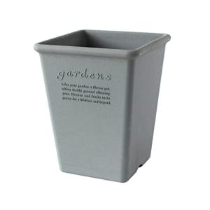 八幡化成 エコポット/植木鉢 角型ロング190 グレー  241386 日本製