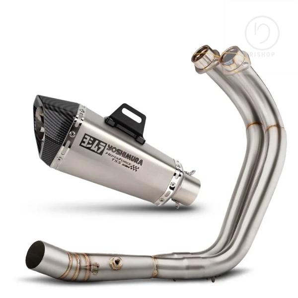 【並行輸入品】ヤマハ MT07 FZ07 XSR700 2014-2025用 オートバイ排気フルシス...