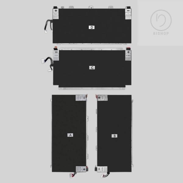 【並行輸入品】日産E-NV200バッテリーアップグレード用50KWH電気自動車バッテリーモジュール