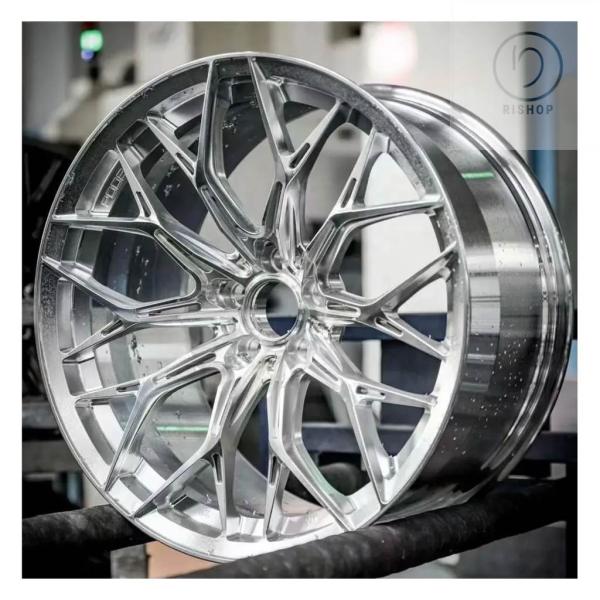 【並行輸入品】カスタムハイグレード軽量シルバー乗用車ホイール5X114.3 / 120レーシングカー...