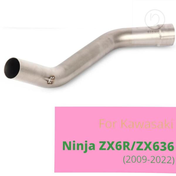 【並行輸入品】カワサキ NINJA ZX6R オートバイマフラー接続リンクチューブ ミドルミッドリン...