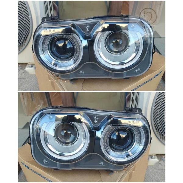 【並行輸入品】ダッジチャレンジャー用LEDデイタイムランニングライトDRLブレーキランプウィンカー付...