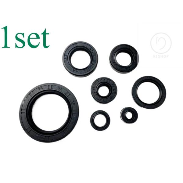 【並行輸入品】1セット オイルシールとシーリングリングに適合 HONDA CB125T CBT125...