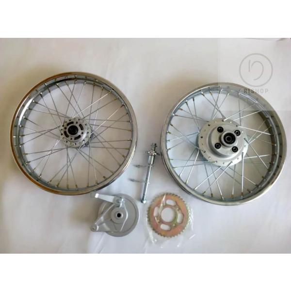 【並行輸入品】CG125/GN125 フロント リア 2.15X16/17/18 スポーク バイク用...