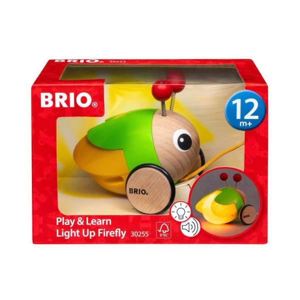 BRIO プルトイ ホタル 対象年齢 1歳~ (引き車 引っ張るおもちゃ 木製 知育玩具) 3025...