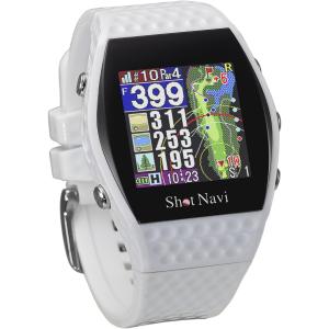 ShotNavi INFINITY(ショットナビ) WH 最新GPSチップ「M10」 グリーン形状 超軽量48g 日本製 GPSゴルフナビ ゴルフ距｜りしょっぷ