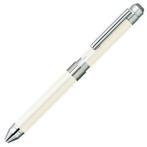 ゼブラ 多機能ペン シャーボX CL5 レザーホワイト SB15-LW
