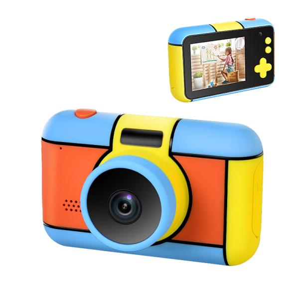 キッズカメラ 3歳 4歳 5歳 子供用 高画質 動画 前後2800万画素 デジカメ USB 1080...