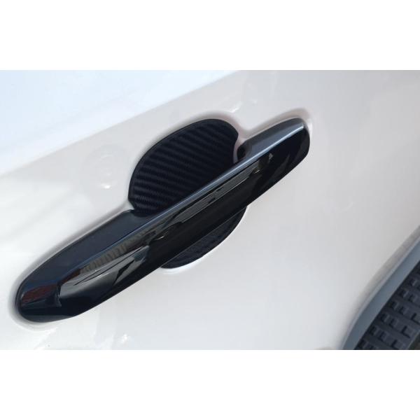 ランドクルーザー250/GX550 ドアハンドルアンダープロテクター 4ピース カーボン調 SN46...