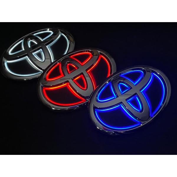 ジュナック LEDトランスエンブレムST for TOYOTA ヴェルファイア AAHH40W,45...