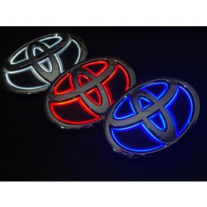 トヨタ LEDエンブレム ヴォクシー ヴォクシー LEDトランスエンブレム 70系 07/6-13/12 リア Junack