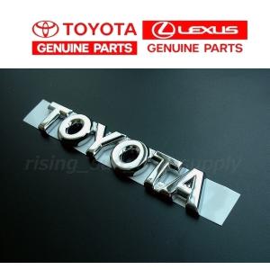 トヨタ（TOYOTA） 数量限定セール 純正 エンブレム 縦 1.4cm x 横 7.4