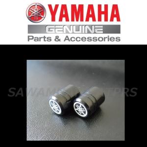 ヤマハ純正 音叉 アルミ エアバルブキャップ Ａタイプ ブラック YAMAHA GENUINE PARTS 長さ 16mm x 外径 12.5mm クリックポスト送付 送料無料 ポイント消化｜RISING SUN AUTO SUPPLY