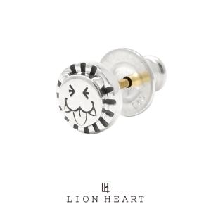 ライオンハート LEO シャープスタッズピアス (nyah) シルバー925 1EA141A0SV LION HEART 18Kポスト レオ 1点売り 片耳用