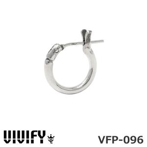 ビビファイ フープピアス Sサイズ シルバー925 VIVIFY VFP-096 Hoop Pierce (S) 1点売り 片耳用 ネコポス｜メンズアクセサリー Rism Town