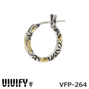 VIVIFY（ビビファイ） フープピアス Sサイズ シルバー925 VIVIFY VFP