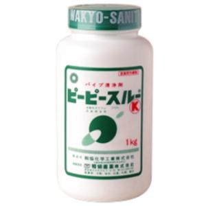 ピーピースルーＫ 排水管 パイプ 洗浄剤 １ｋｇ １本  医薬用外劇物｜リスロンオタル