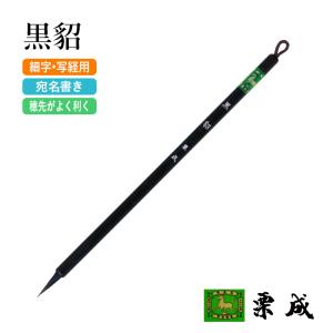 きくや筆本舗 書道筆 小筆 細筆 大 李廷 (太さ 7mm×毛丈34mm) やわらか