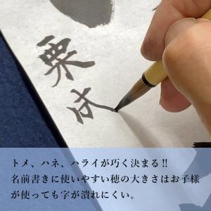 【送料無料】 筆 書道 習字 太筆 細筆 栗成...の詳細画像4