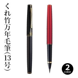 万年毛筆ペン 呉竹 くれ竹万年毛筆（13号） 全2色