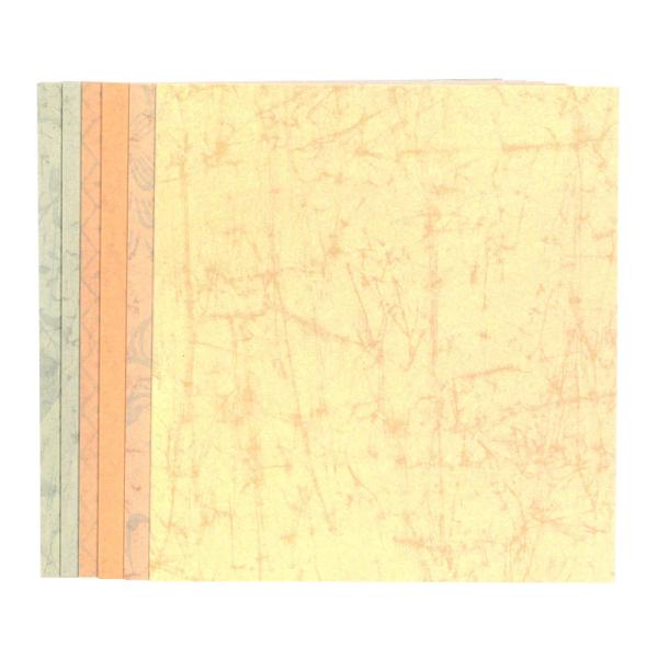 料紙 書道 画仙紙 寸松庵色紙 練習用（13×14cm）50枚