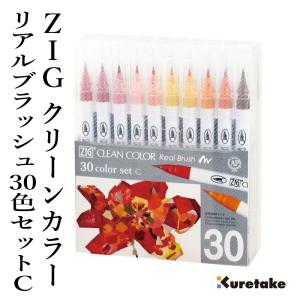 呉竹 ZIG クリーンカラーリアルブラッシュ 120色セット RB-6000AT 120V