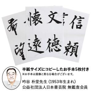 書道セット 大人 栗成 おうちで楽しむ大人の書...の詳細画像3